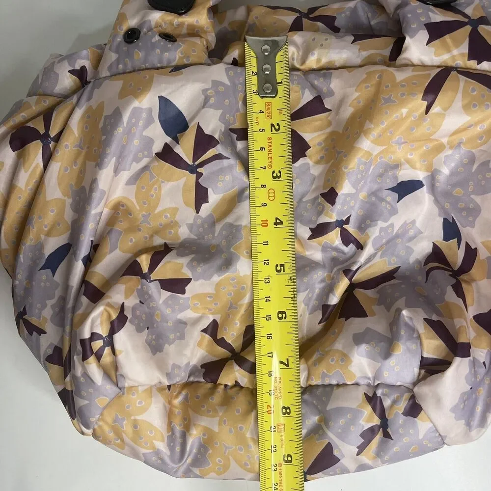 See By Chloe Nylon Puffy Floral Pink Shoulder Bag